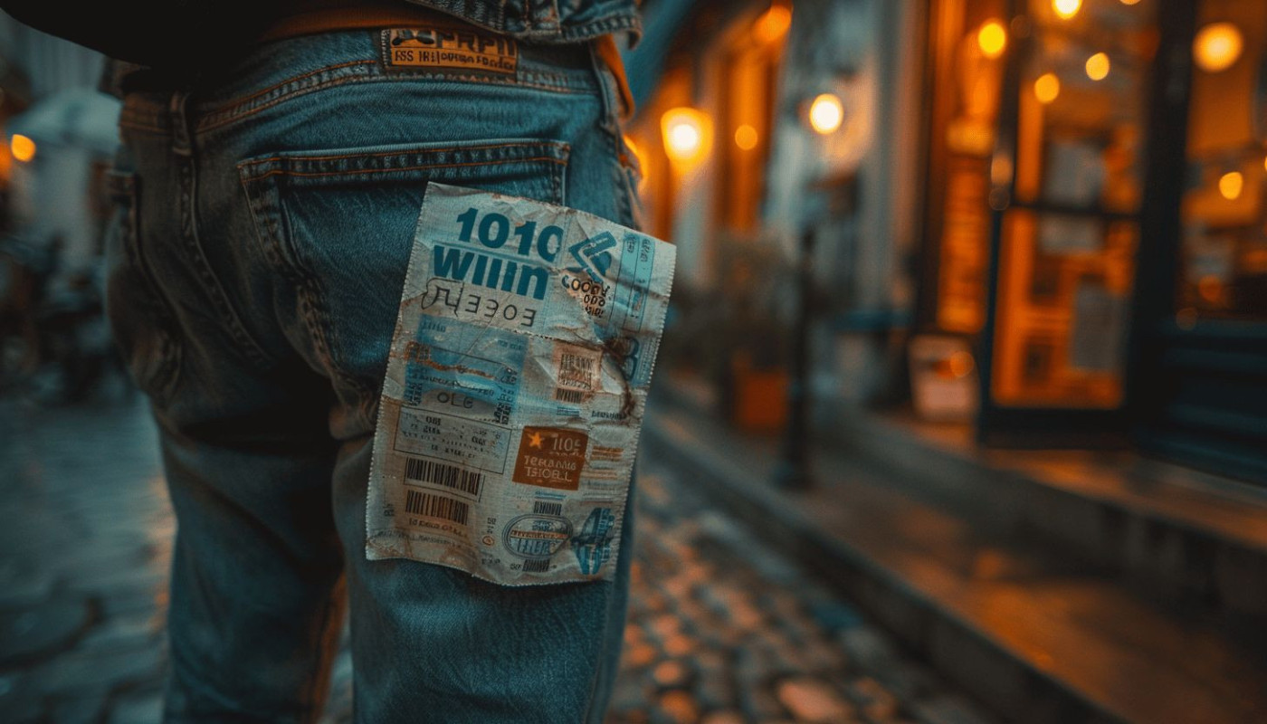 Un billet gagnant de 100 millions d'euros oublié dans un vieux jean